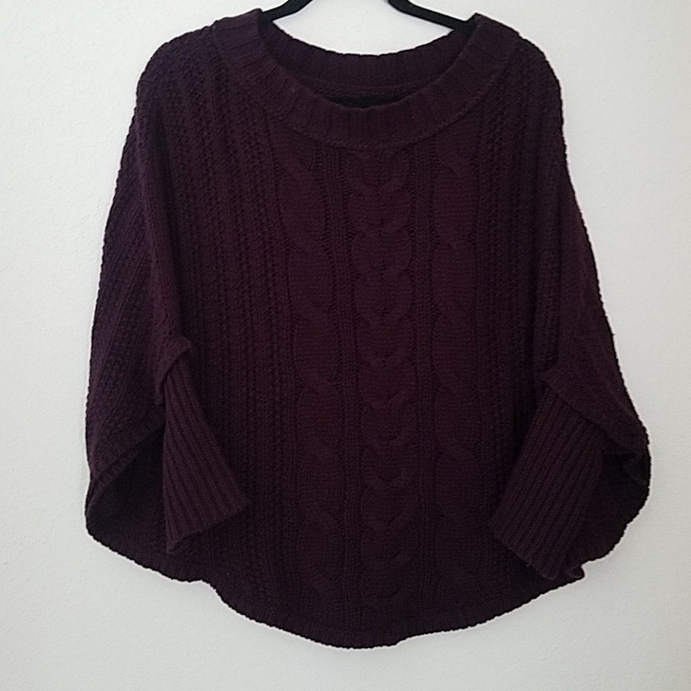 Poncho sweater